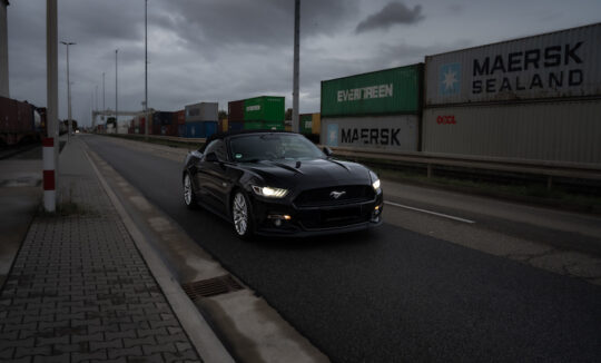 Rent a Ford Mustang GT Convertible in Mannheim