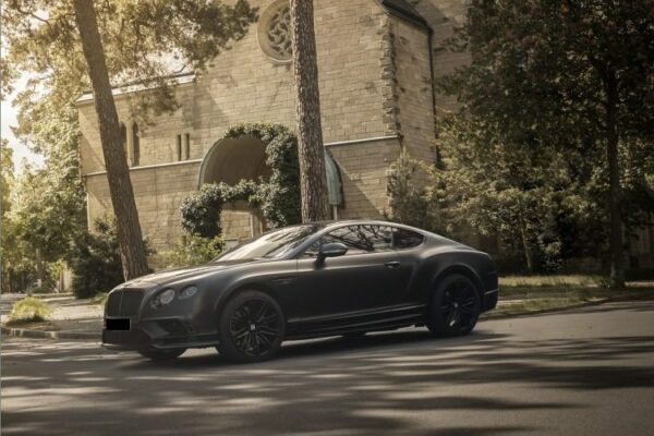 Bentley Continental GT rental voucher