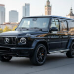 Rent a Black Mercedes G63 AMG in Munich Hero