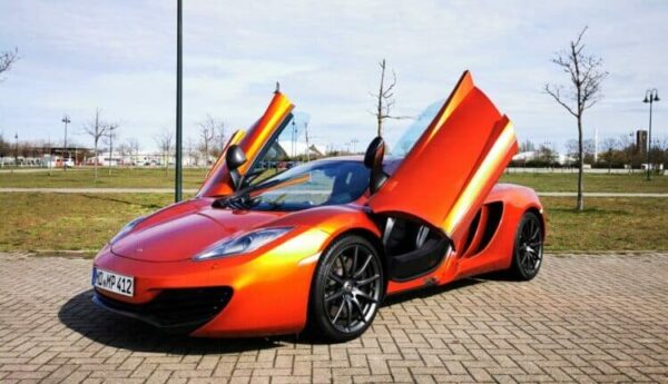 McLaren 12C rental voucher