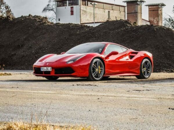 Ferrari 488 GTB rental voucher