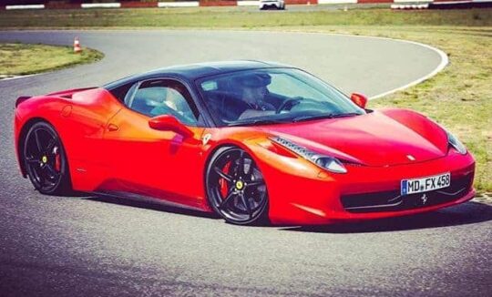 ferrari racetrack training
