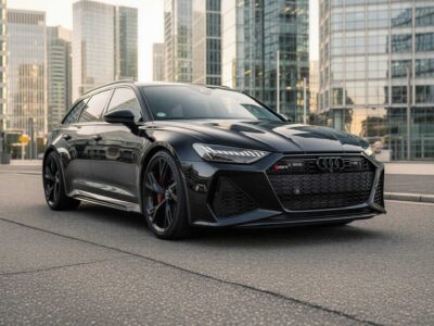 Rent an Audi RS6 in Frankfurt Hero