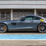 Mercedes AMG GTS racetrack