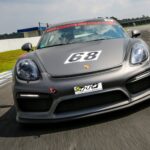 Porsche Cayman GT4 racetrack