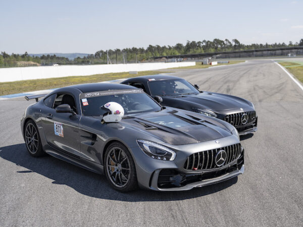 Mercedes AMG GTS racetrack