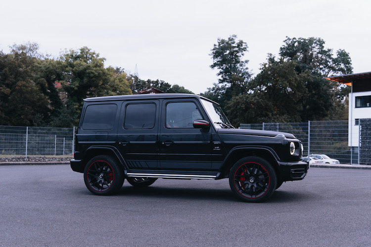 site view from Mercedes G63 Aug in Bonn