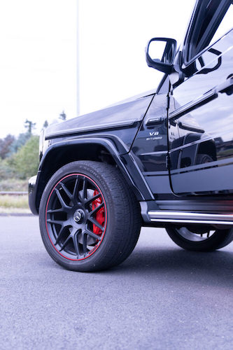 site view from Mercedes G63 Aug in Bonn