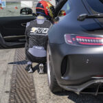 Mercedes AMG GTS racetrack