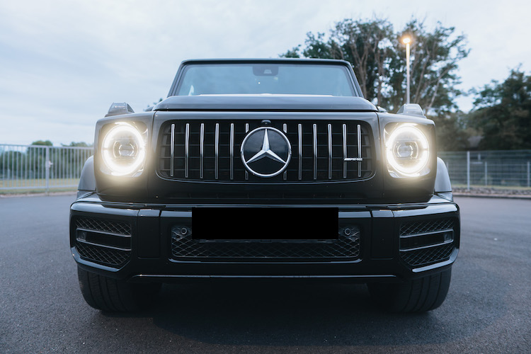 front from Mercedes G63 Aug in Bonn