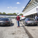 Mercedes AMG GTS racetrack