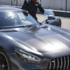 Mercedes AMG GTS racetrack