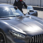 Mercedes AMG GTS racetrack