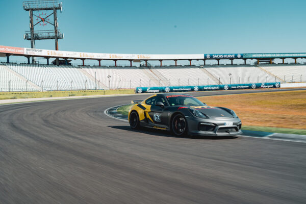 Porsche Cayman GT4 racetrack