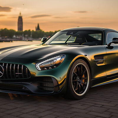 Mercedes AMG GT in Hamburg