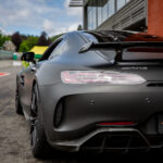 Mercedes AMG GTS racetrack
