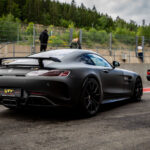 Mercedes AMG GTS racetrack