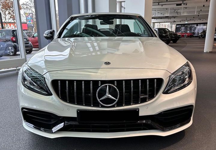 front view from Mercedes C63S AMG Convertible in Kassel