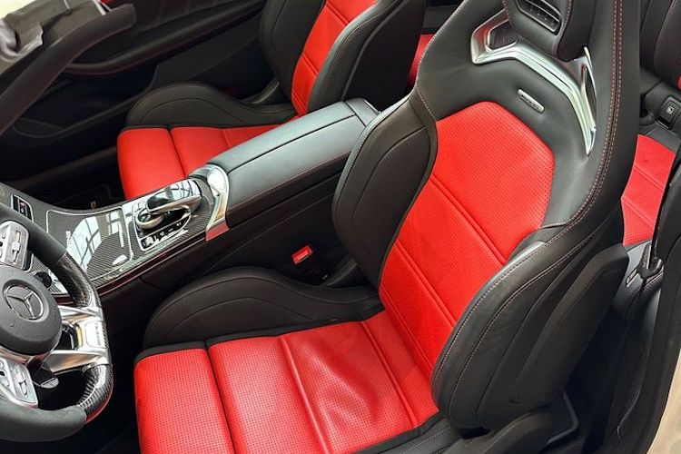 Interieur from Mercedes C63S AMG Convertible in Kassel