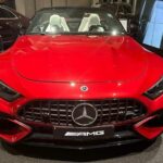 Front site View from Mercedes SL63 AMG in Kassel