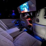 Interieur view from BMW M760e in Kassel