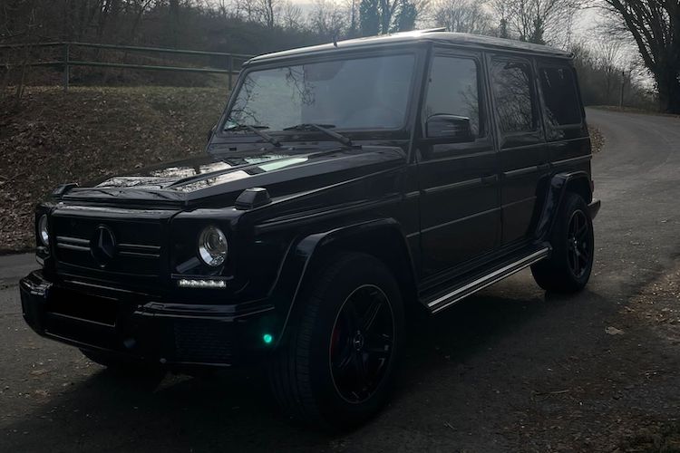 Front view from Mercedes G Class in Koblenz