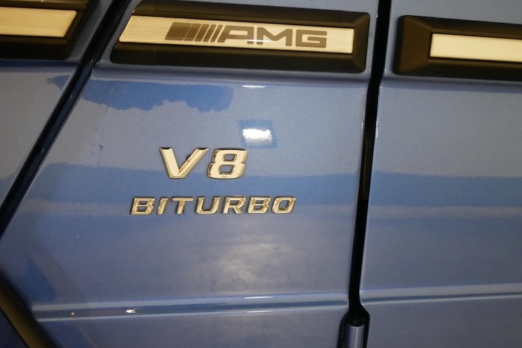 site symbol from Mercedes G63 AMG in Munich