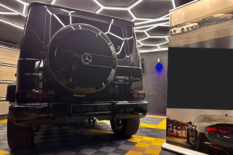 back site from Mercedes G63 AMG n Kassel