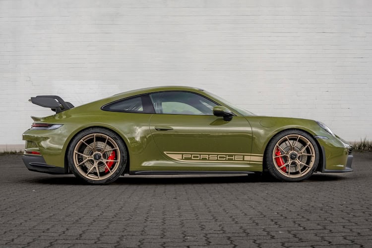 site view from Porsche 911 GT3 in Hamburg