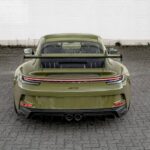 back site view from Porsche 911 GT3 in Hamburg