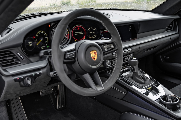 Interieur from Porsche 911 GT3 in Hamburg