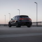 site view from Porsche Macan T in Würzburg