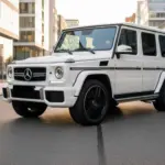 Rent a Mercedes G63 AMG in Düsseldorf Hero