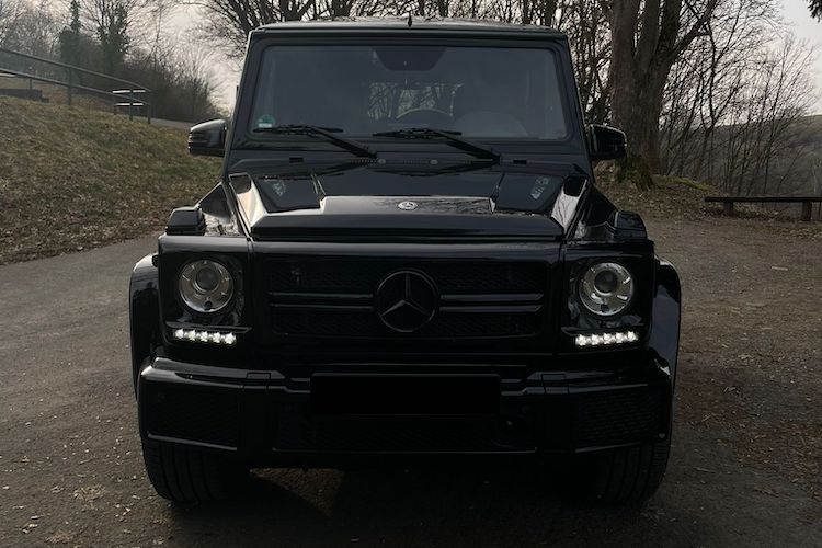 Front view from Mercedes G Class in Koblenz