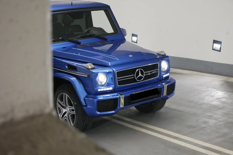 Front from Mercedes G63 AMG in Munich