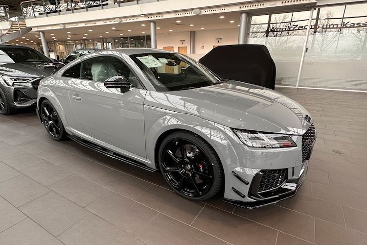 site view from Audi TT RS in Kassel