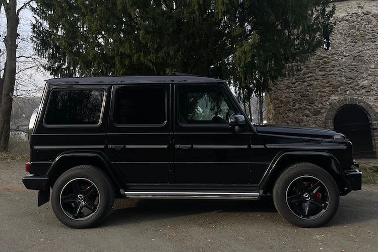 Site view from Mercedes G Class in Koblenz