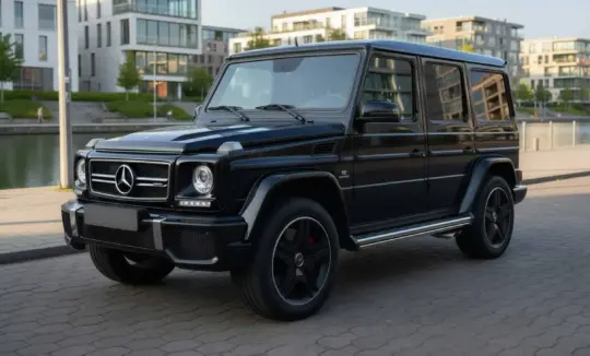 Rent a Mercedes Benz G63 AMG in Dortmund Hero