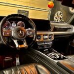 inside view from Mercedes G63 AMG n Kassel