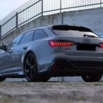 site view from Audi RS6 in Greifswald
