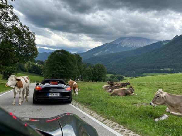Sportscar tour German Alpine Road