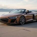 Audi R8 V10 Spyder at Lake Constance Hero