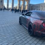 site view from Ford Mustang GT in Berlin