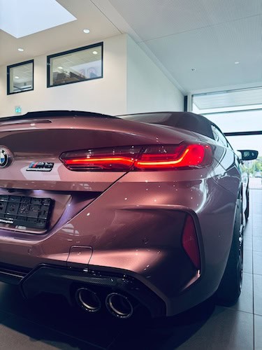 back from BMW M8 Convertible