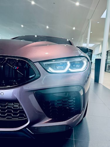 front from BMW M8 Convertible
