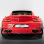 back site from Porsche Turbo S long Term rental