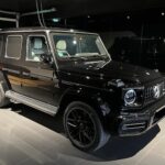 site view from Mercedes G63 AMG in Munich