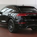 site view back from Audi Q8 long-term rental
