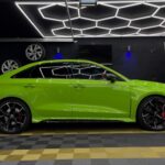 Site view from Audi RS3 sedan long-term rental