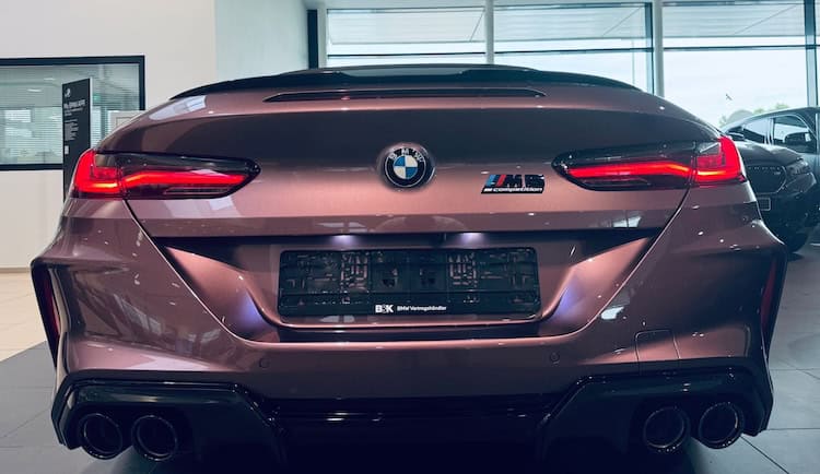 back from BMW M8 Convertible